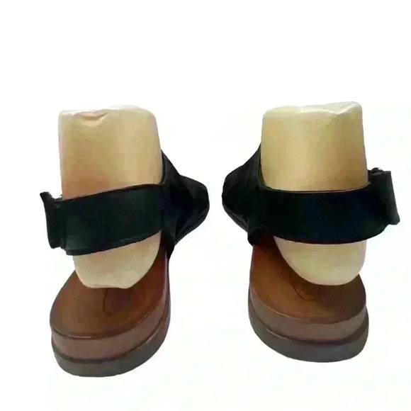 Sheridan Mia -Mya Women Black  Sling Back  Sandals Flat Size EUR 41/US 10-10.5 - Picture 5 of 10